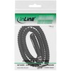 InLine 18895I Handset Spiral Cable RJ10 Male / Male Black