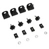 16PCS Saddle Bag Locks Mounting Screws Theft Deterrent Hardware Bolt