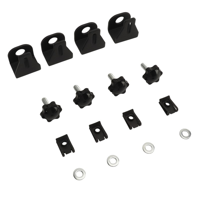 16PCS Saddle Bag Locks Mounting Screws Theft Deterrent Hardware Bolt
