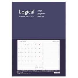 Logical Diary 2025 Cover Type/B5/Blue NS-B506-25B