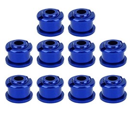 Pwshymi 10PCS Single Chainring Bolts CNC Bicycle Crankset Chain Ring Bolts Bicycle Chainring Bolts for Road