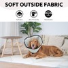 Dog Collar Soft After Surgery, Adjustable Anti-Leak Protection Dog, Breathable