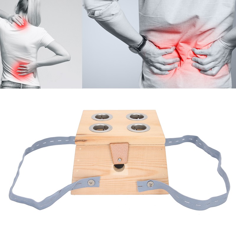 Wood Moxibustion Box Adjustable Temperature Moxibustion Therapy Healing Moxa Box4