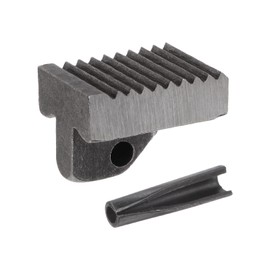 sourcing map Pipe Wrench Heel Jaw with Pin Assembly 14" Wrench Replacement High Carbon Steel