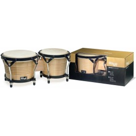 Stagg 7.5" and 6.5" Latin Bongos - BW-200-N