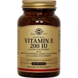 Solgar Vitamin E 200 IU Mixed 100 Softgel