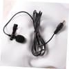 Generic 2pcs Portable Clip Microphone for Pc Phone Lavalier Computer