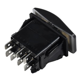 Meckparts Windshield Wiper Control Switch 710004941 Compatible with Can-Am Defender Maverick X3 2016-2023 Defender HD10 HD8 7 Pin (ON)-ON-Off