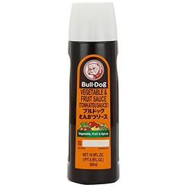 Tonkatsu Sauce (Vegetable and Fruit Sauce) - 16.9oz by Bull-Dog. - PACK OF 3