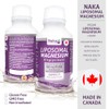 NAKA Platinum Liposomal Magnesium Bisglycinate, 250mg PURE, Superior Absorption, Made