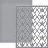 Spellbinders Floral Trellis Card Creator Die, Metal, Brown