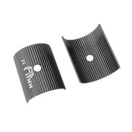 WeddHuis Fahrradlenker Shim Spacer, Bike Vorbau Shims, Universal Fahrrad Lenker Adapter Unterlegscheiben Aluminiumlegierung, Lenkerhülse, Lenkerschaft-Reduzierstück (31,8 auf 35 mm)