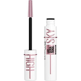 Maybelline New York Lash Sensational Sky High Serum Infused Lash Primer for Mascara, Lengthening, Thickening, Tinted and Washable Formula, Soft Black 