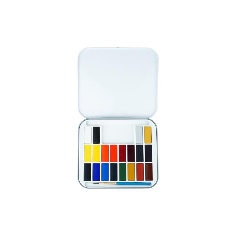 Simply Watercolour, Metal, Assorted, 20 Set