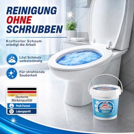 Toilet Foam Powder, Effective Toilet Cleaner Foam, Known as Toilet Magic Foam, Urine Scale Remover & Toilet Tab Alternative, Toilet Cleaner
