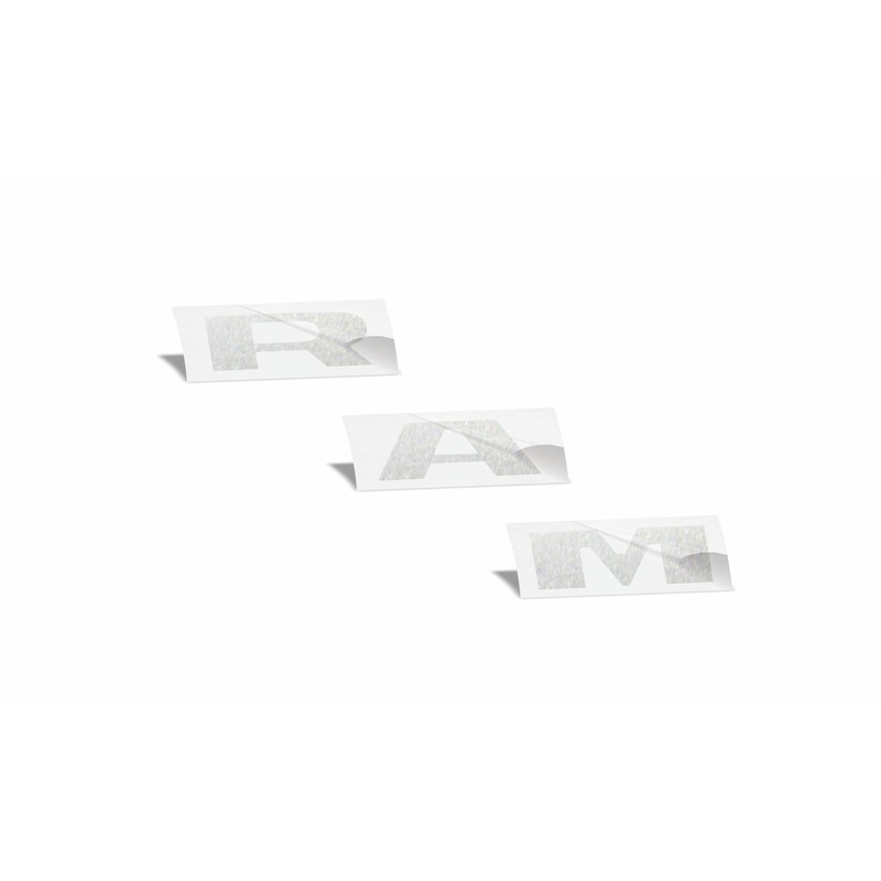 Reflective Concepts - RAM Tailgate Emblem Overlay Decal -Fits: 2015-2018