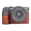 MUZIRI KINOKOO Alpha 7C II Case, Retro Style Genuine Leather