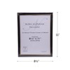 NuDell (3) 8.5" x 11" Economy EZ Mount Document Frame