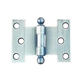 Parliament Hinges for Doors, Shutters, or Windows, 3 Inch x 2.25 Inch (Antique Brass)