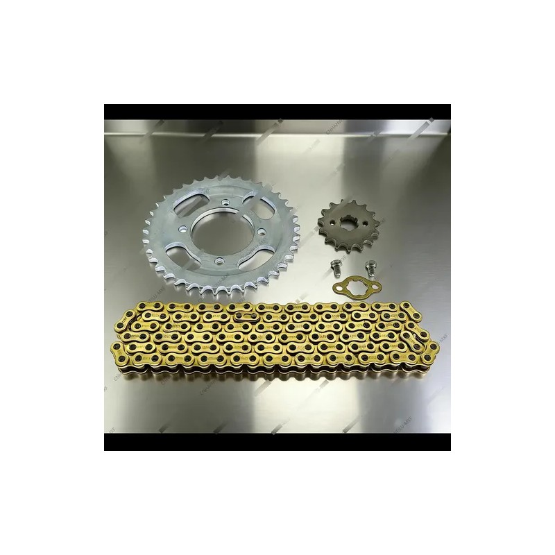 Kit Arrastre Sprocket Para Italika Ft125ts 125z Dt125 Ft125