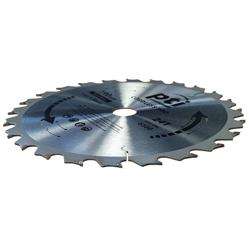 PTI 190mm x 20mm x 24T, Thin Kerf Saw Disc