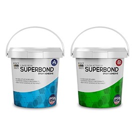 SuperBond 2-Part Epoxy - Slow Cure, 2 Pint, DIY Wood & Metal Epoxy Putty Adhesive