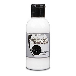 Senjo Color BASIC liquid Body Paint 75ml | White |For Brush and Airbrush | Made in Germany