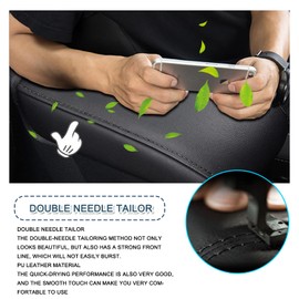 Ruiya Compatible with VW Tiguan 2 SWB LWB 2017-2023 Seat Tarraco 2019-2023 Centre Armrest Cover,Armrest Cover Centre Console Armrest Protector Tiguan Centre Console Armrest Cover Tiguan Accessories