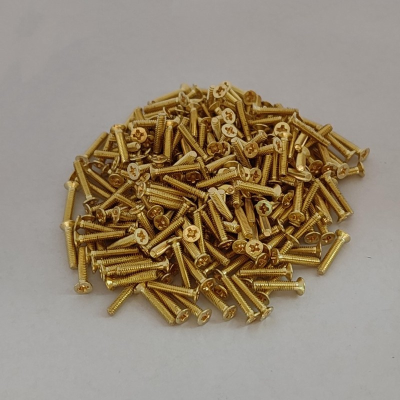 NACX M2 x 10mm Flat Head Phillips Machine Screws Bolts