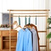 Vercraft 12 Pack Space Saving Hanger Holders Sturdy Plastic Hangers