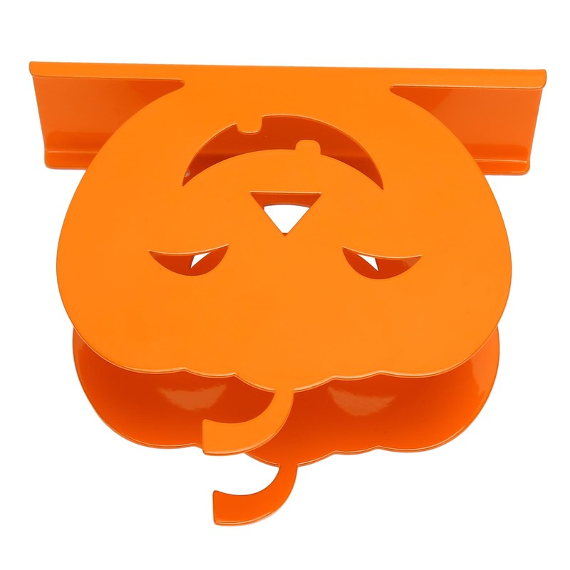2pcs Cute Pumpkin Napkin Holder Durable Iron Paper Napkin Holder