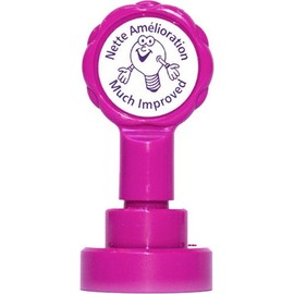 Nette Amelioration FRENCH Self Inking Teachers Reward Stamp X11966