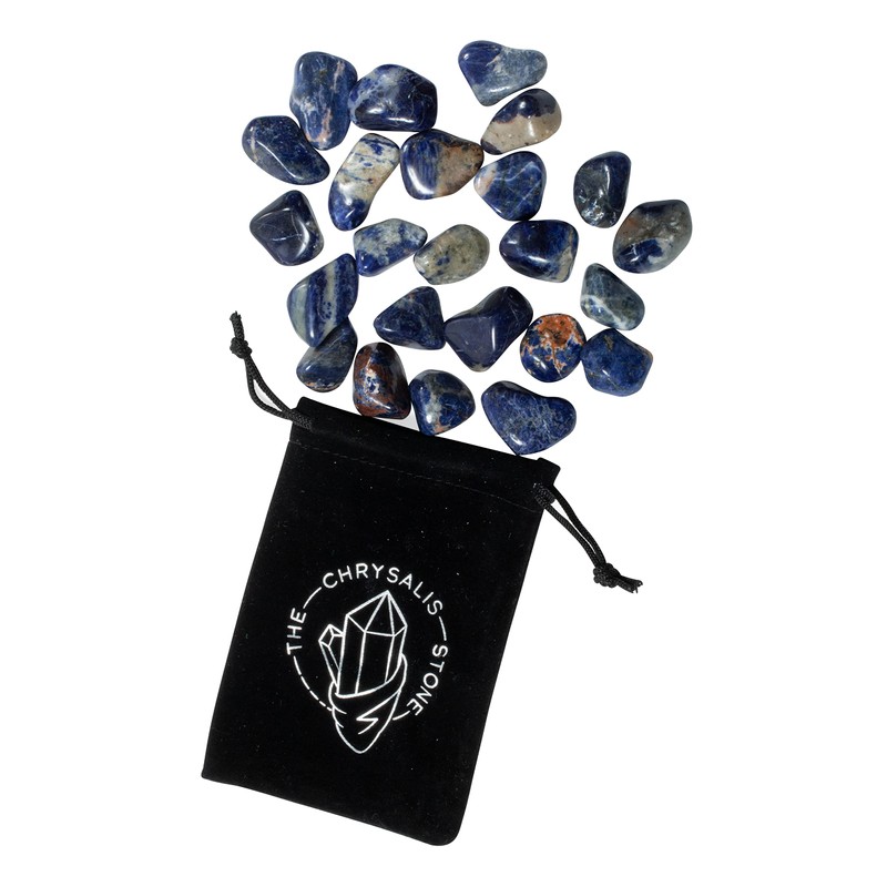 The Chrysalis Stone | Tumbled Stone | Sodalite | 0.75"