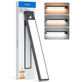 HIBOITEC 65 LED Motion Sensor Lights Indoor 3 Color Temps, 1 Packs Dimmable Under Cabinet Lighting, 2500mAh Rechargeable Wireless Closet Lights Night Light for Drawers, Wardrobe, Stair, Kitchen