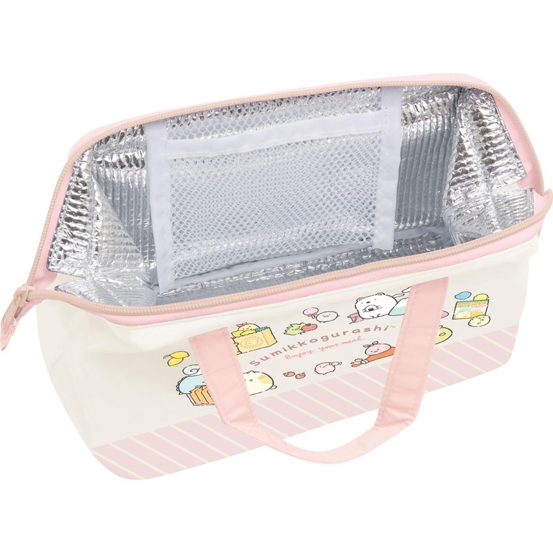 San-X CA61901 Sumikko Gurashi Lunch Bag, Pink (160 mm) x