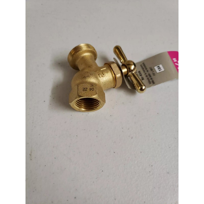 Everbilt 1/2" No Kink Brass Hose Bibb Valve VHN-STD-B3EB- NEW