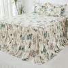 100% Cotton Queen Size Bedspread Beige Oversized 60x80 + 30in