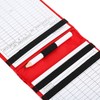 Leather Scorecard Holder, Score Counter Keeper Card Holder (Red)