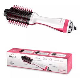 GA.MA Italy Cepillo Secador Ceramic One Step Oval Voluminizador Cabello