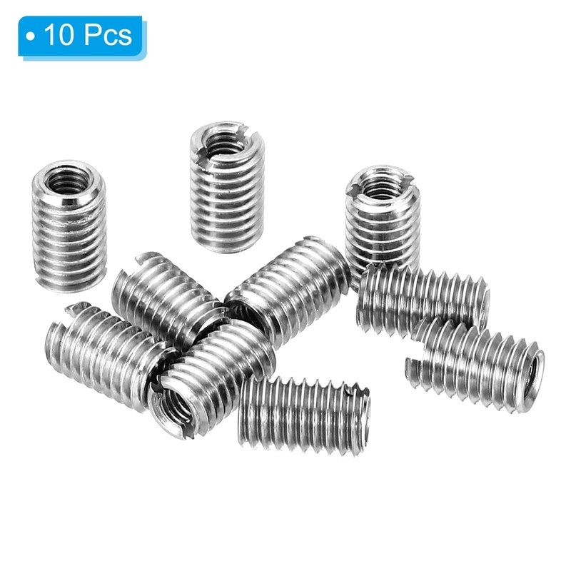 PATIKIL 10pcs M5*0.8 Male M3*0.5 Female Thread Adapter Sleeve Reducer
