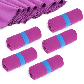 Plazenzon Microfiber Towel 5Pcs Quick Dry Gym Towel(Large 16 * 32Inch &X-Large 24 * 48inch) Super Absorbent Fiber Gym Towel Fast Drying, Workout Gear for Body Sweat,Working Out,Sports Camping Towels