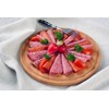GRAEWE Meat Plate Diameter 25 cm Bamboo with Juice Groove