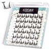 BERSHNOR Self Adhesive Lash Clusters with Butterfly Glueless Eyelash Clusters