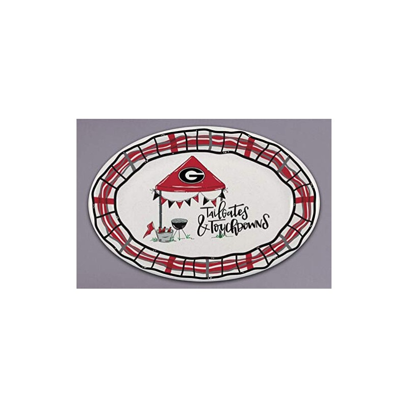 Univeristy of Georgia Bulldogs Tailgates and Touchdowns 18 x 12