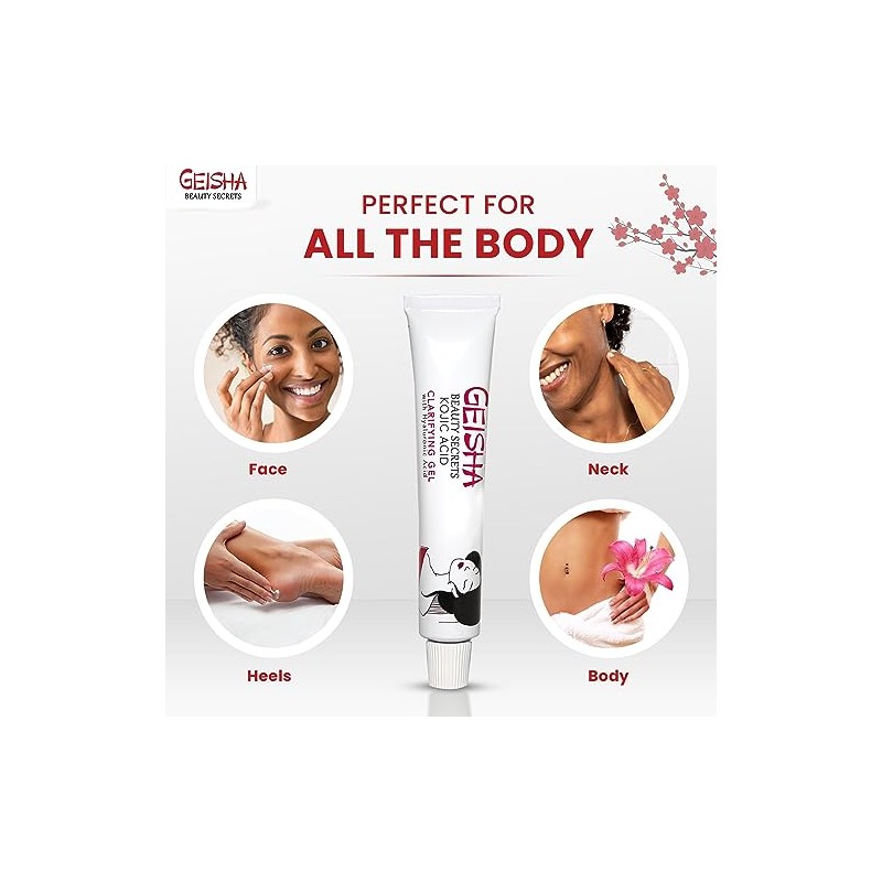 OMIC- Gel de ácido kójico Geisha, 1 fl oz/30 g:
