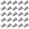 25 PCS Trailer Frame Wire Clips, Metal Trailer Wiring Clips