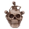 Nemesis Now Breaking Free Skeleton Emerging from Skull Ornament 17.7cm,
