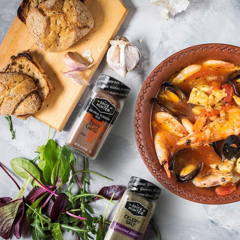 Spice Hunter Spicy Garlic Rub, 2 Ounce (Pack of 3)