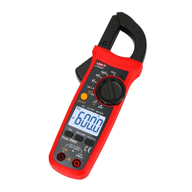 UNI-T UT202F - Medidor de abrazadera digital de corriente alterna,