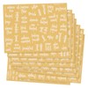 Talented Kitchen Kitchen Labels for Pantry Containers - 375-Pack, White